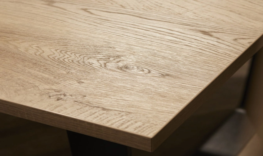 Eiche Endgrain Raw Tischplatte