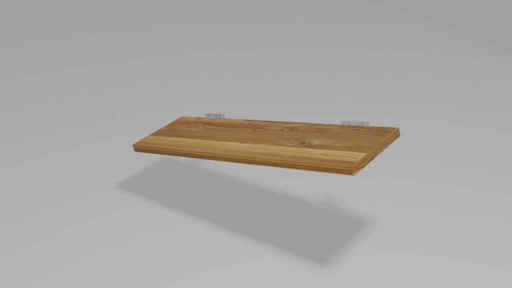 Wandboard Eiche Crack bronce furniert