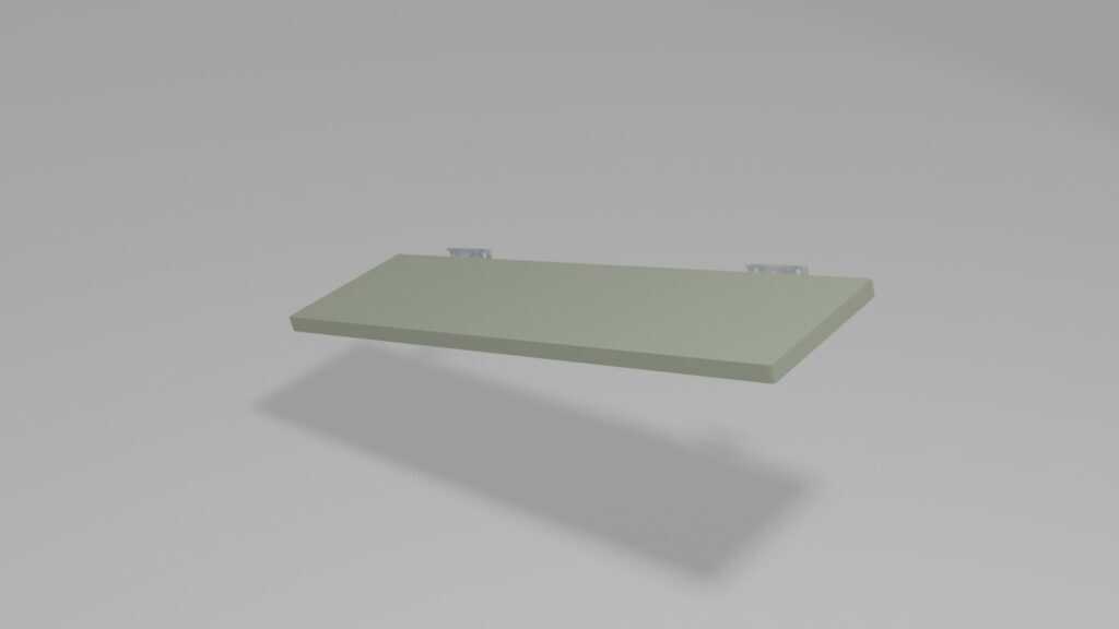 Wandboard Kieselgrau