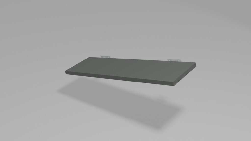 Wandboard Fossilgrau