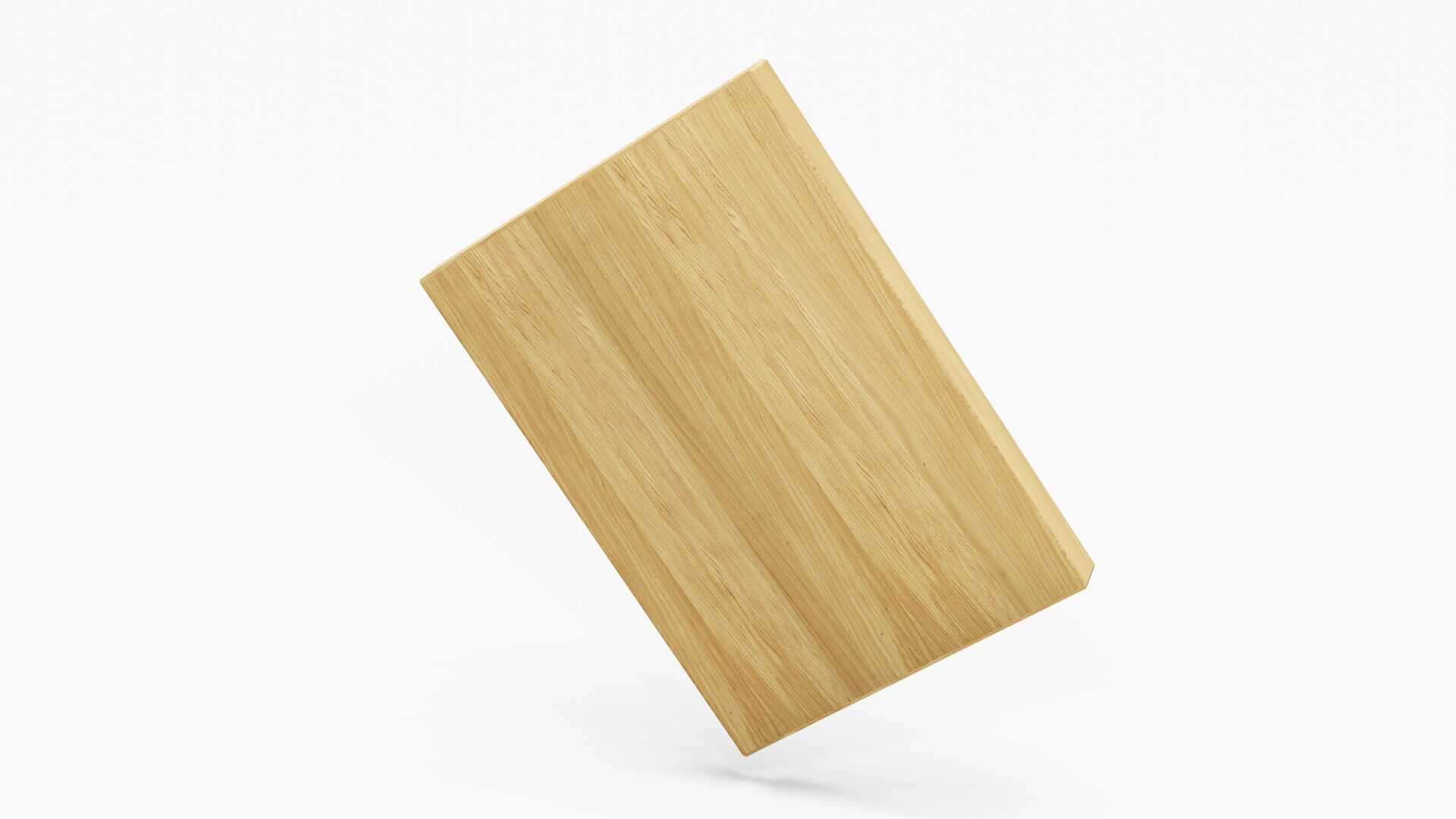 Eifu106L-Mockup Furnierte Platte Eiche