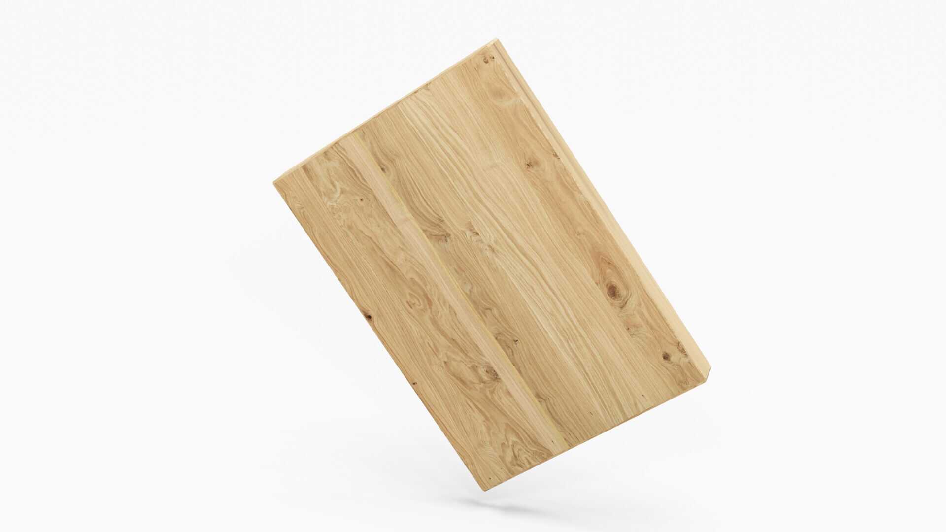 Furnierte Platte Wildeiche