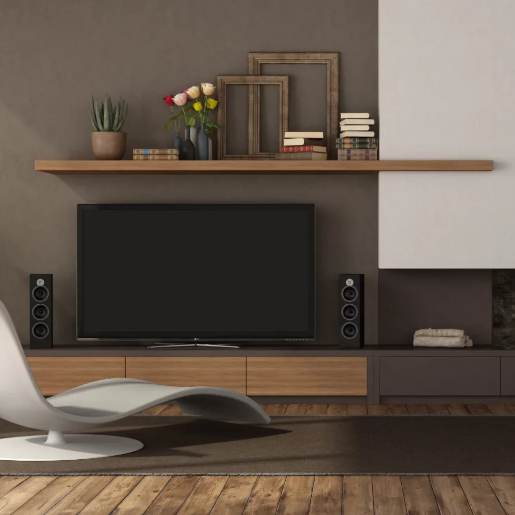 Sideboard und Wandboard im selben Dekor..