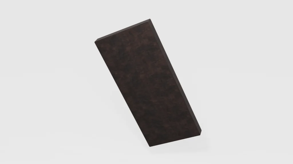 Dark Gold Metal Mockup