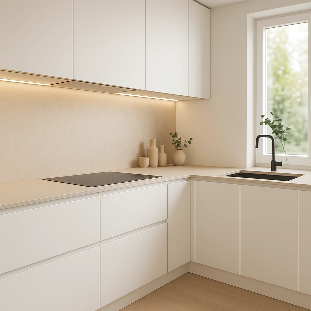 Calcit Stone Sandbeige Arbeitsplatte