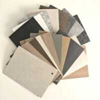 Neue Dekore 2025 Auswahl an Produktmuster