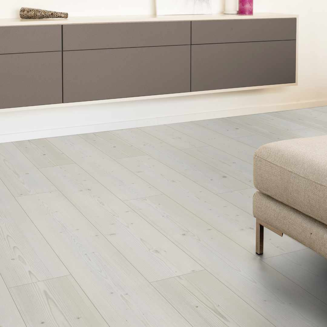 Kastenfront im Taupe Dekor